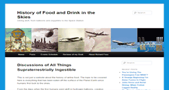 Desktop Screenshot of airfoodhistory.com